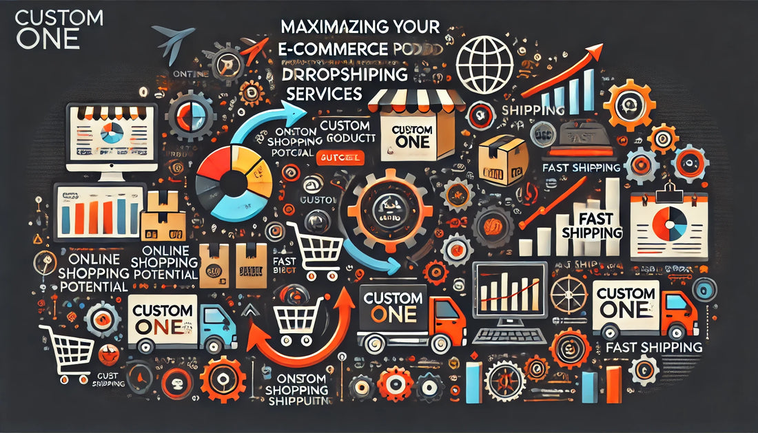 Maximizing Your E-Commerce Potential with CustomOne.com’s Print-On-Demand and Dropshipping Services