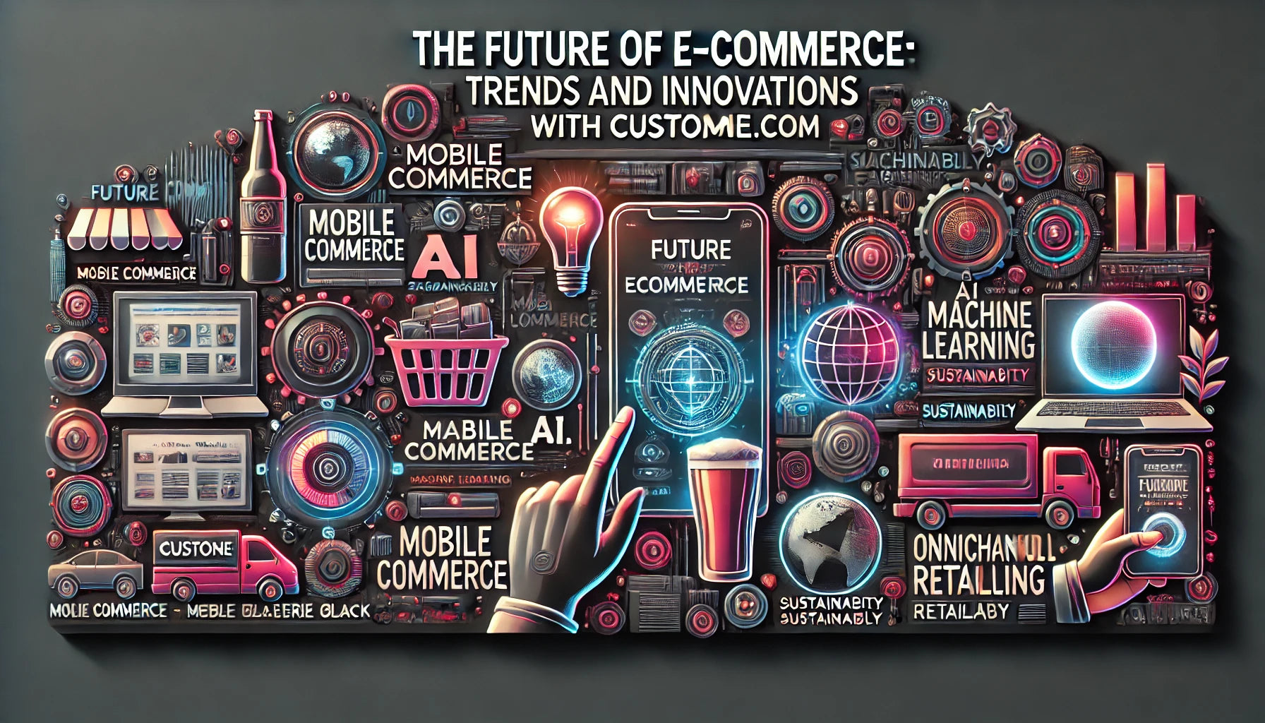 The Future of E-Commerce: Trends and Innovations with CustomOne.com.