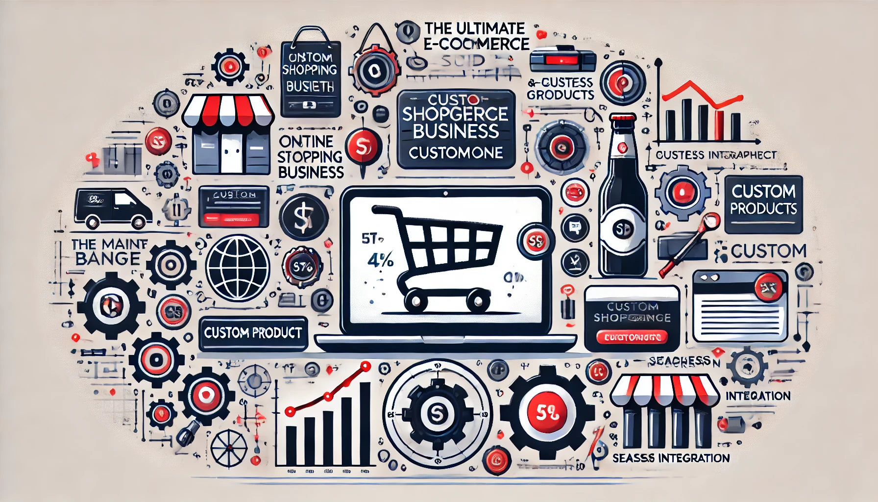 The Ultimate Guide to Starting and Growing Your E-Commerce Business with CustomOne.com.