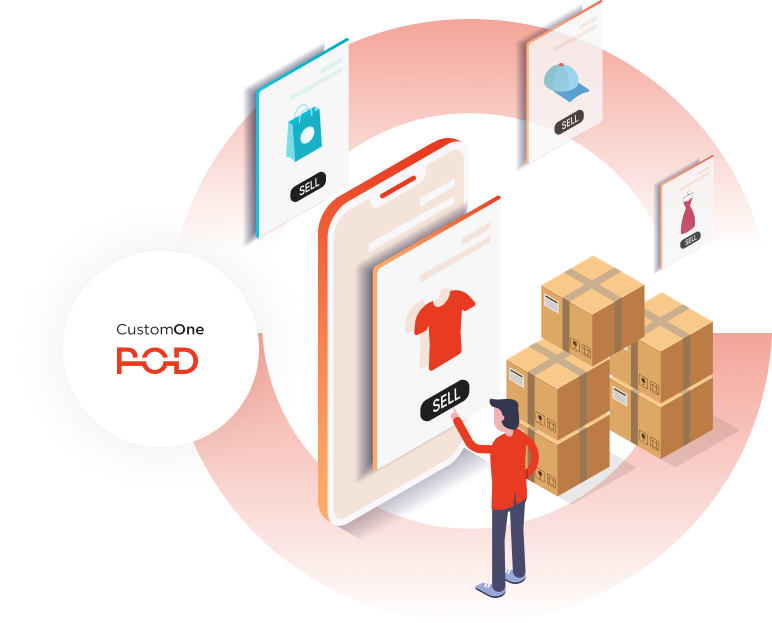 Custom One: Express Print-on-Demand and Dropshipping